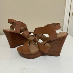Women’s Size 12 Tan 14th & Union Heeled Sandals